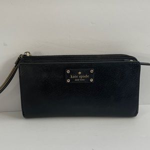 Kate Spade Black Wristlet/Wallet